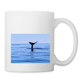 Wal - Tasse - Weiß - Rechts
