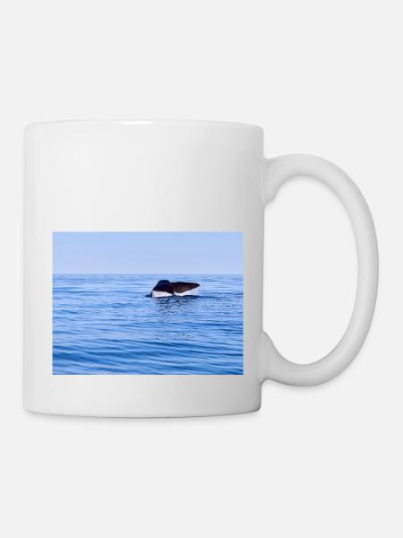 Wal - Tasse - Weiß