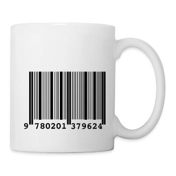 Code Barre Style - Mug blanc - blanc - Droite