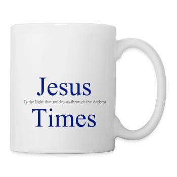Jésus, la lumière qui nous guide dans les ténèbres - Mug blanc - blanc - Droite