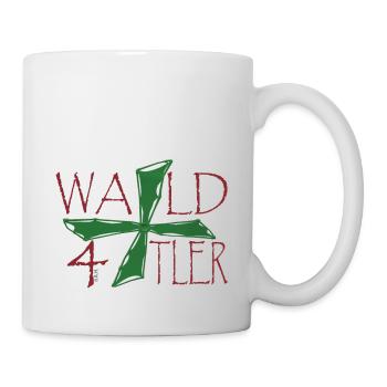 Waldviertler Kreuz - Tasse - Weiß - Rechts