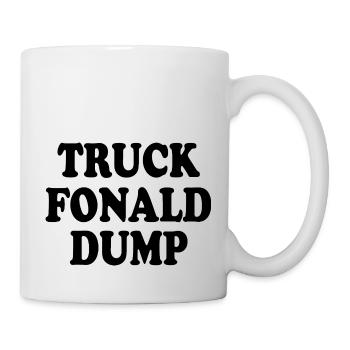 truck fonald dump - Mug - white - Right