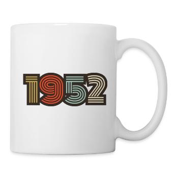 1952 rétro vintage - Mug blanc - blanc - Droite