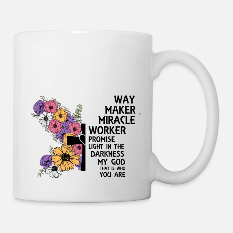 Waymaker - Tasse - Weiß
