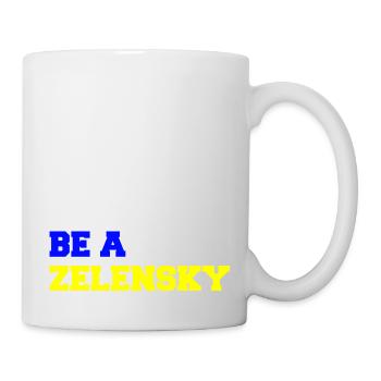 In a World of Putins be a Zelensky - Mug - white - Right