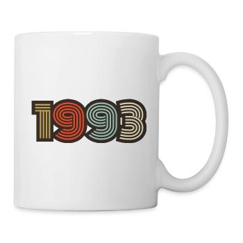 1993 Retro Vintage - Mug - white - Right