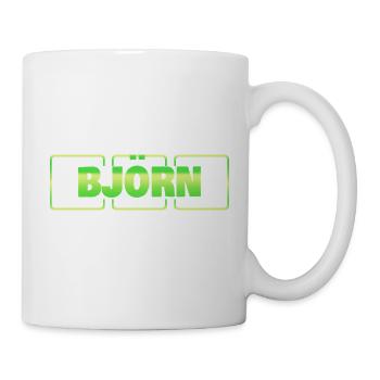 Gift idea Björn - Mug - white - Right