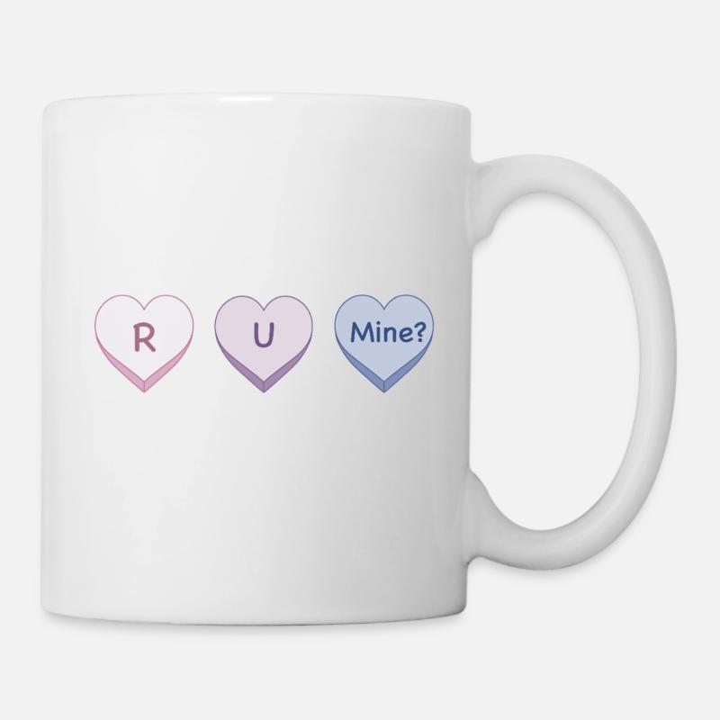R U Meins? - Tasse - Weiß