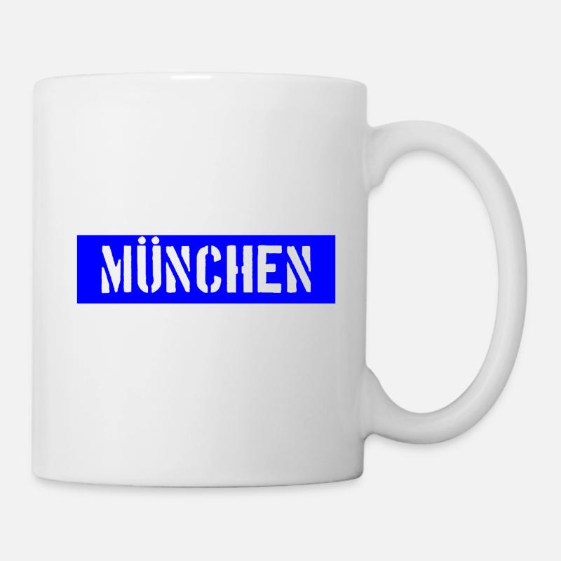 München - Munich - Bayern - Tasse - Weiß