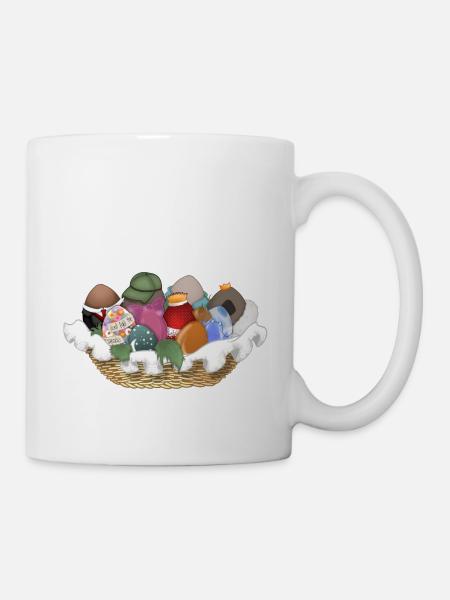 Tazz Talks | Easter Otter Eggs - Mug - white