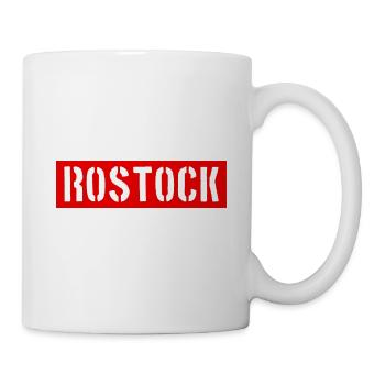 Rostock - Mecklenburg-Vorpommern - Tasse - Weiß - Rechts