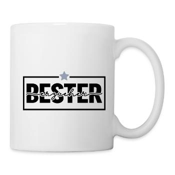 Allerlei Spruche fur die Erzieher Best - Tasse - Weiß - Rechts