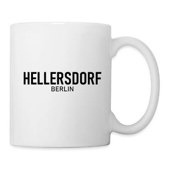 Hellersdorf - Berlin - Deutschland - Bezirk - Tasse - Weiß - Rechts