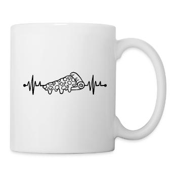 PIZZA Lifeline - Mug - white - Right