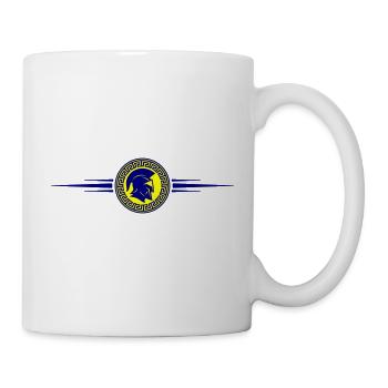 Spartaner Helm Gladiator Symbol - Tasse - Weiß - Rechts