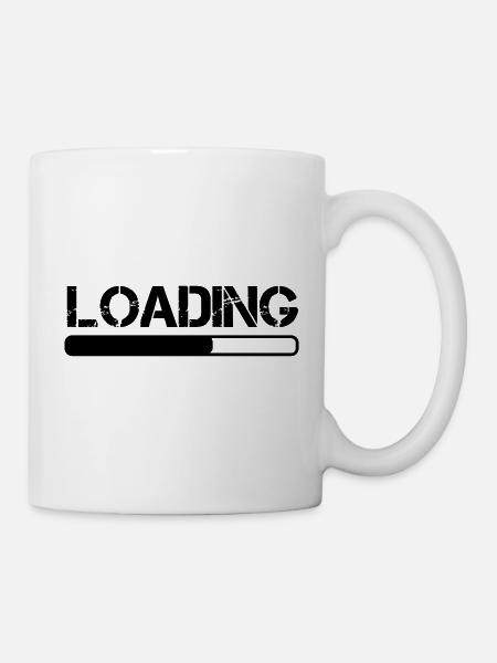 loading - Tasse - Weiß