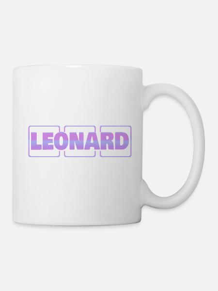 Geschenk für Leon - Tasse - Weiß