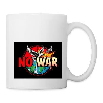 No War Peace Dove - Mug blanc - blanc - Droite