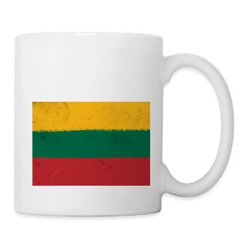 Flag of Lithuania - Mug - white - Right