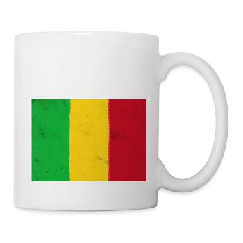 Drapeau du Mali - Mug blanc - blanc - Droite