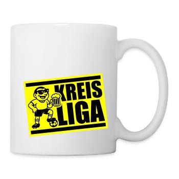 Kreisliga Fussball - Tasse - Weiß - Rechts