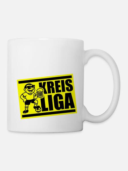 Kreisliga Fussball - Tasse - Weiß