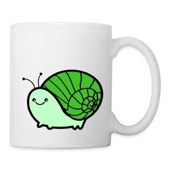 Escargot 02 - Mug blanc - blanc - Droite