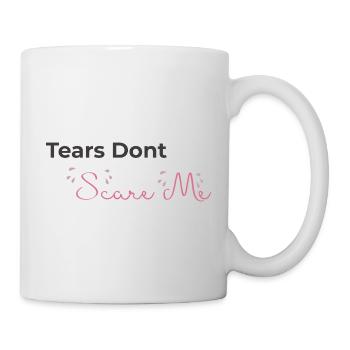 Chemise Tears Don’t Scare Me – Sad Soft Girl - Mug blanc - blanc - Droite