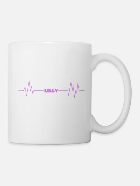 Vorname Lilly - Tasse - Weiß