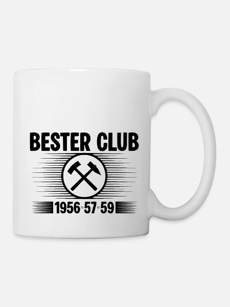 Erzgebirge Bester Club - Tasse - Weiß