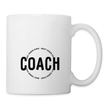Best Coach Ever - Trainer - Training - Tasse - Weiß - Rechts