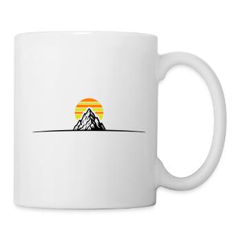 Mountains icon - Mug - white - Right