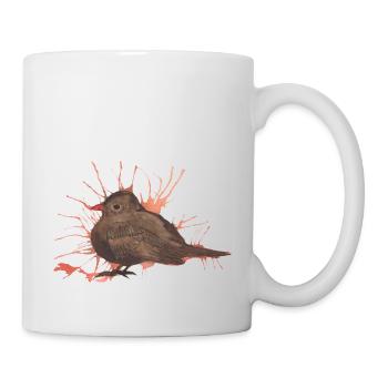 Power Animal of the Week Blackbird - Mug - white - Right