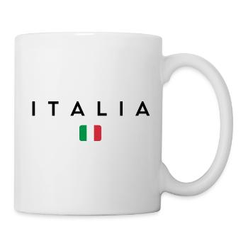 Fierté italienne, design minimaliste et élégant - Mug blanc - blanc - Droite