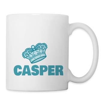 Casper als Vorname - Tasse - Weiß - Rechts
