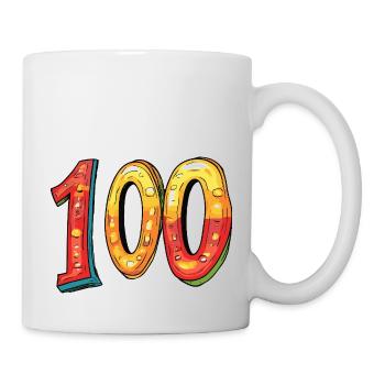 100 Number Comic - Mug - white - Right