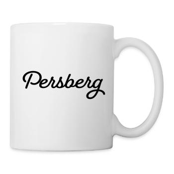 Persberg noir - Mug blanc - blanc - Droite