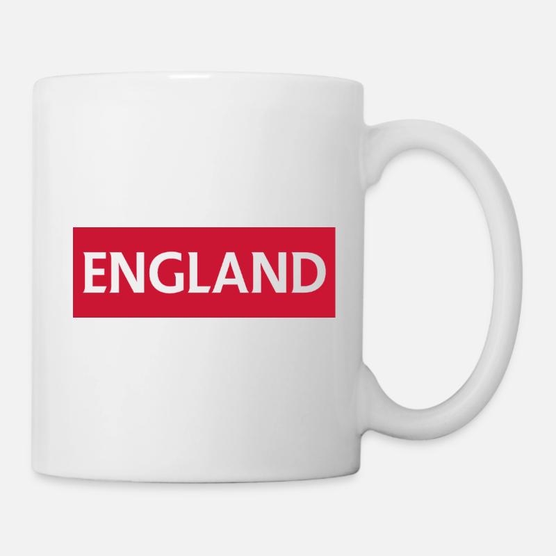 England Wandbild Motiv mit Küste - Tasse - Weiß