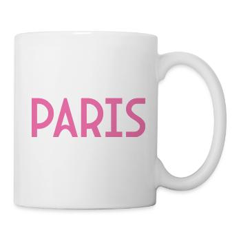 Paris France - Mug blanc - blanc - Droite