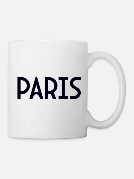 PARIS - Tasse - Weiß