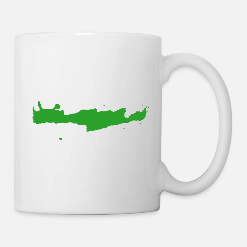 Kriti vert - Mug blanc - blanc