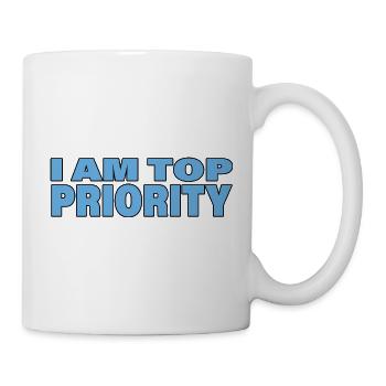 TOP PRIORITY - Mug - white - Right