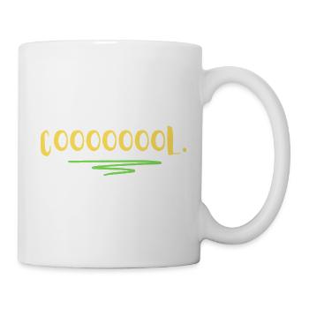 COOOOOOOL- - Mug blanc - blanc - Droite