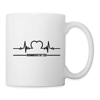 Heartbeat Decorator Decorator Furnishing - Mug - white - Right
