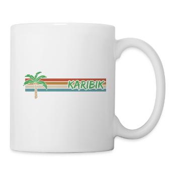 Vacances Caraïbes - Mug blanc - blanc - Droite