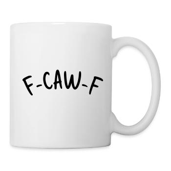 F-CAW-F (Couleur modifiable via Personnaliser) - Mug blanc - blanc - Droite