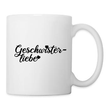 Sibling love - Mug - white - Right