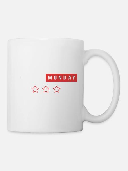 Kaufrausch Cyber Monday - Tasse - Weiß