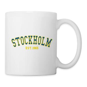 Stockholm Est.1965 - Tasse - Weiß - Rechts