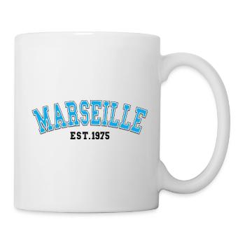 Marseille Est.1975 - Mug blanc - blanc - Droite